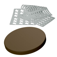 Silikonowa forma do dekoracji czekoladowych, średnica 42 mm – CHASIL18 | MARTELLATO, CHASIL18