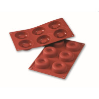Forma na ciastka i desery, 72x23 mm, 6 sztuk – SF012 | MARTELLATO, Silicone Moulds