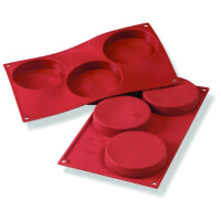Forma na ciastka i desery, 103x20 mm, 3 sztuk – SF042N | MARTELLATO, Silicone Moulds