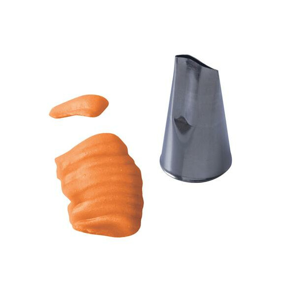 Tylka cukiernicza - 25x40x19x2 mm - BX0119-1 | MARTELLATO, Flower & Petals Nozzles