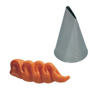 Tylka cukiernicza - 25x37x18x4 mm - BX1217-1 | MARTELLATO, Flower & Petals Nozzles