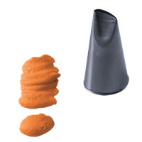 Tylka cukiernicza Płatek Kwiatu - 24x43x13x2 mm - BX0120-1 | MARTELLATO, Flower & Petals Nozzles