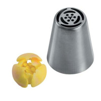 Tylka cukiernicza Kwiat - 37x42 mm - BX0002-1 | MARTELLATO, Floreal