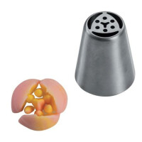 Tylka cukiernicza Kwiat - 37x42 mm - BX0008-1 | MARTELLATO, Floreal