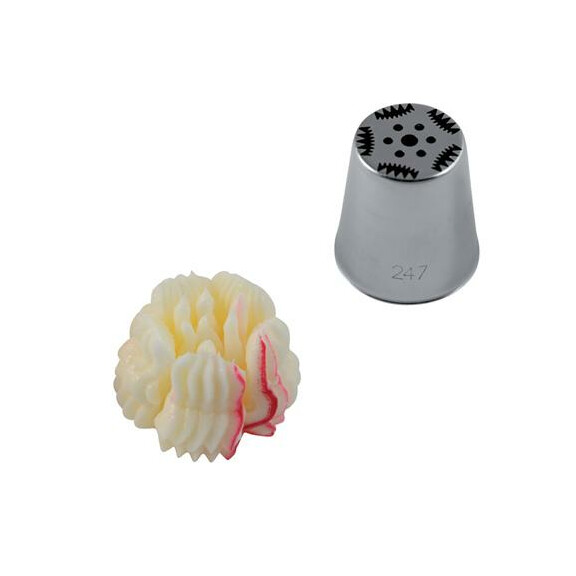 Tylka cukiernicza Kwiat - 35x38 mm - BX0053-1 | MARTELLATO, Floreal