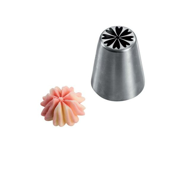 Tylka cukiernicza Kwiat - 37x42 mm - BX0054-1 | MARTELLATO, Floreal