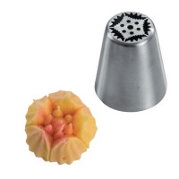 Tylka cukiernicza Kwiat - 37x42 mm - BX0057-1 | MARTELLATO, Floreal