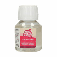 Klej spożywczy - jadany 50 g, przezroczysty | FUNCAKES, F54755