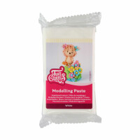 Pasta cukrowa do modelowania i tworzenia figurek 250 g, biała  | FUNCAKES, F20780