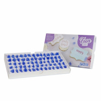 Zestaw 66 liter do wycinania z masy cukrowej – litery pisane | PME, FF54