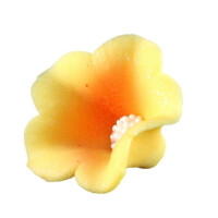 Kwiat dzwonek mały z cukru 5 cm, herbaciany, 1 szt. | MAGMART, K 025