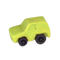 Autko mini, figurka z cukru 4 cm, żółty | MAGMART, AM01