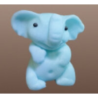 Słonik, figurka z cukru 4 cm, niebieski | MAGMART, ZS01