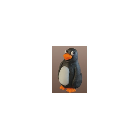 Pingwinek, figurka z cukru 4 cm, czarny | MAGMART, ZS01