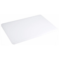 Deska do krojenia HACCP 345x245x10 mm, biała | CONTACTO, 1524/350