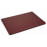Deska do krojenia HACCP 345x245x10 mm, brązowa | CONTACTO, 1524/354