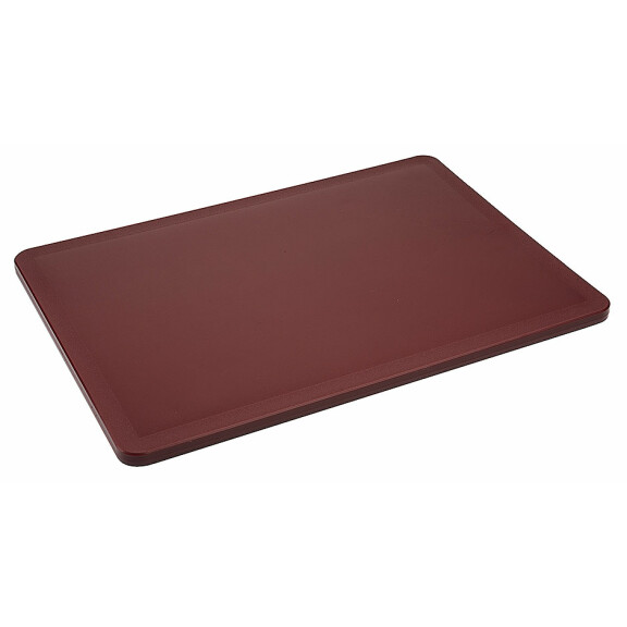 Deska do krojenia HACCP 345x245x10 mm, brązowa | CONTACTO, 1524/354