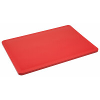 Deska do krojenia HACCP 345x245x10, czerwona | CONTACTO, 1524/359