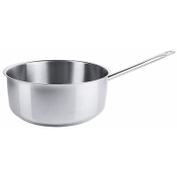 Rondel ze stali nierdzewnej bez pokrywy, o średnicy 250 mm 6,9 l | CONTACTO, Seria 2000
