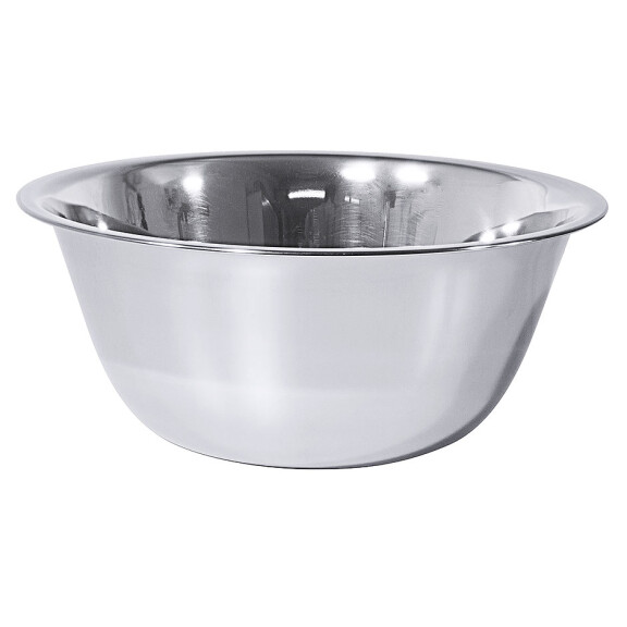 Miska ze stali nierdzewnej z rantem, 7,5 l, średnica 320 mm | CONTACTO, 2635/320