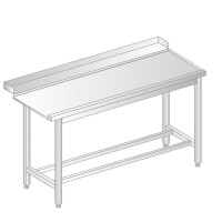 Stół wyładowczy do zmywarek ze stali nierdzewnej 1200x760x850 mm | DORA METAL, DM-3248