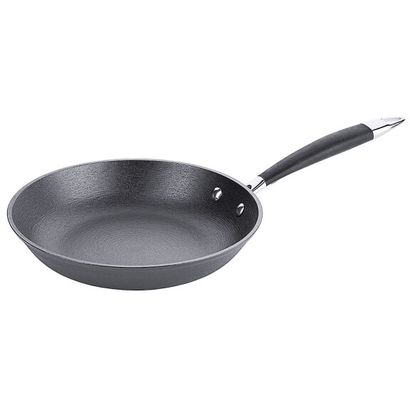 Patelnia do smażenia żeliwna, do indukcji, średnica 240 mm | CONTACTO, 5757/240
