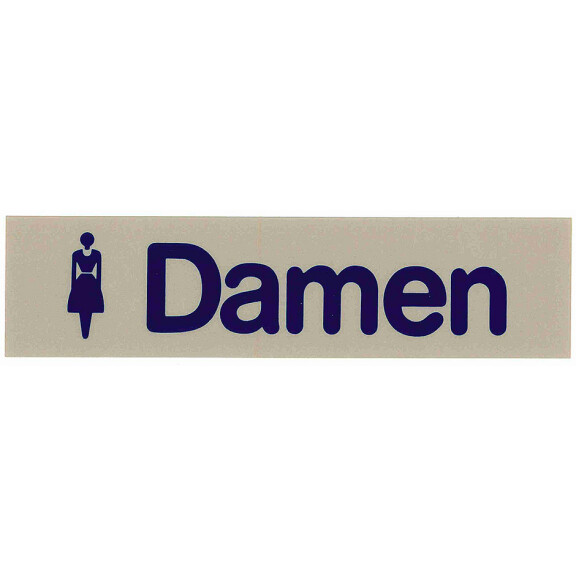 Tabliczka „Damen” | CONTACTO, 7673/003