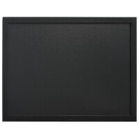 Tablica menu w drewnianej ramie w kolorze czarnym 800x600 mm | CONTACTO, 7680/080