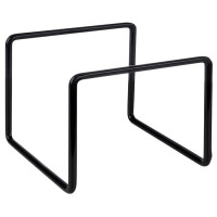 Metalowy stand, stojak bufetowy pod naczynia 16,5x16,5x14,5 cm | APS, 33279