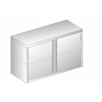 Szafka wisząca ze stali nierdzewnej 800x300x600 mm | DORA METAL, DM-3314
