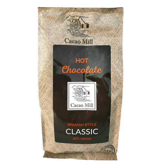 Gorąca czekolada 32%, 1 kg - proszek, torba | CACAOMILL, Hot Chocolate
