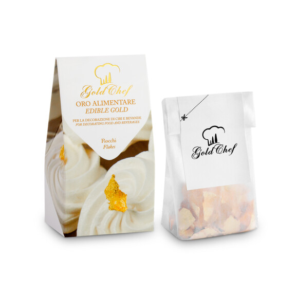 Złoto jadalne płatki 70 mg | GOLD CHEF, 2GOCF007