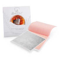 Srebro jadalne w listkach 5 szt. 80 mm x 80 mm  | GOLD CHEF, 2GAALB05BB