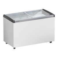 Zamrażarka skrzyniowa komercyjna z przeszkloną rozsuwaną pokrywą i chłodzeniem statycznym, 280 l, 1255x680x825 mm | LIEBHERR, EFE 3852