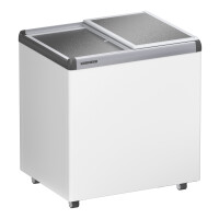 Zamrażarka skrzyniowa komercyjna z aluminiową przesuwną pokrywą i chłodzeniem statycznym, 186 l, 835x680x840 mm | LIEBHERR, EFE 2200