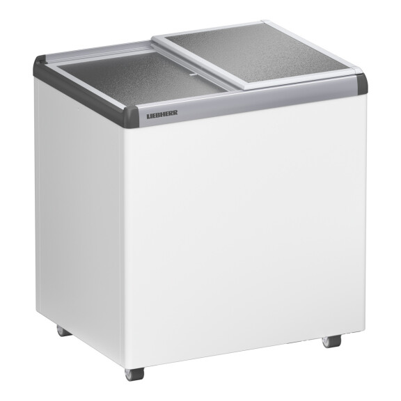 Zamrażarka skrzyniowa komercyjna z aluminiową przesuwną pokrywą i chłodzeniem statycznym, 186 l, 835x680x840 mm | LIEBHERR, EFE 2200