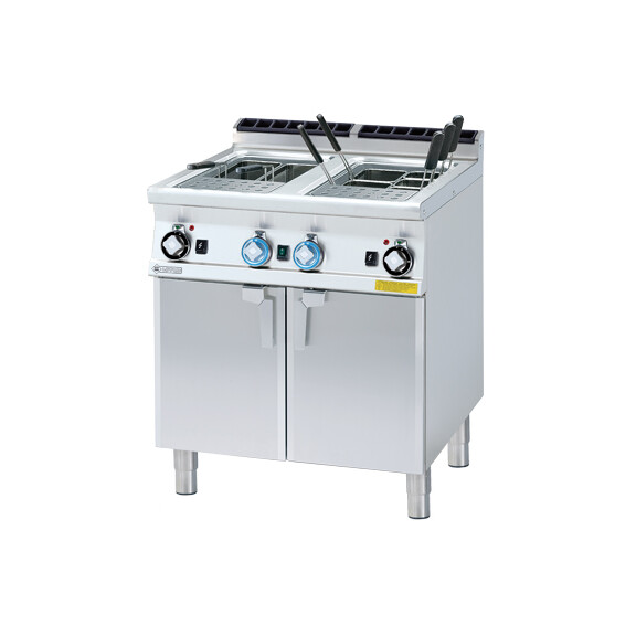 Urządzenie do gotowania makaronu gazowe z automatycznym napuszczaniem wody 25+25 l, 19 kW, 800x700x900 mm | RM GASTRO, CPA - 78 G