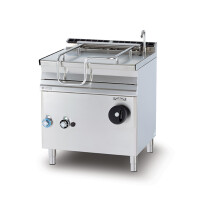 Patelnia gazowa uchylna 800x700x900 mm, 14 kW, 50 l | RM GASTRO, BR50 - 78 G