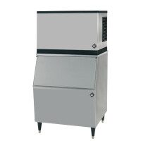 Kostkarka do lodu chłodzona powietrzem z zasobnikiem, 1,2 kW, 762x820x1571 mm | RM GASTRO, N - 215 AC