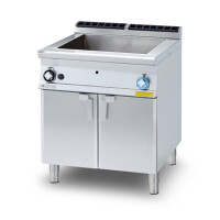 Bemar wodny gazowy z szafką, 6,5 kW, wanna GN 2/1 150 mm, 800x900x900 mm | RM GASTRO, BM - 98 G
