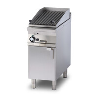 Grill lawowy gazowy z szafką, 12 kW, ruszt 380x660 mm, 400x900x900 mm | RM GASTRO, CW - 94 G