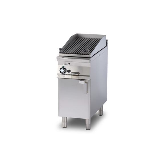 Grill wodny elektryczny z szafką, 7,8 kW, ruszt 380x660 mm, 400x900x900 mm | RM GASTRO, CW - 94 ET