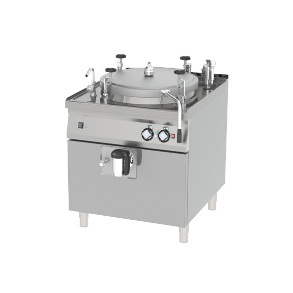 Kocioł warzelny gazowy, 21 kW, Ø 600x540 mm, 800x900x900 mm, autoklaw, kocioł ciśnieniowy | RM GASTRO, BIA150 - 98 G