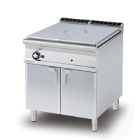 Kuchnia gazowa z płytą żeliwną i szafką 12 kW, 800x900x900 mm | RM GASTRO, TP - 98  G