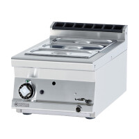 Bemar gazowy 3,5 kW, GN 1/1, 400x700x280 mm | RM GASTRO, BMT - 74 G