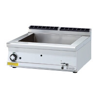 Bemar gazowy 6,5 kW, 2x GN 1/1, 800x700x280 mm | RM GASTRO, BMT - 78 G