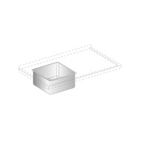 Komora zlewozmywaka ze stali nierdzewnej 330x360x150 mm | DORA METAL, DM-3007.1