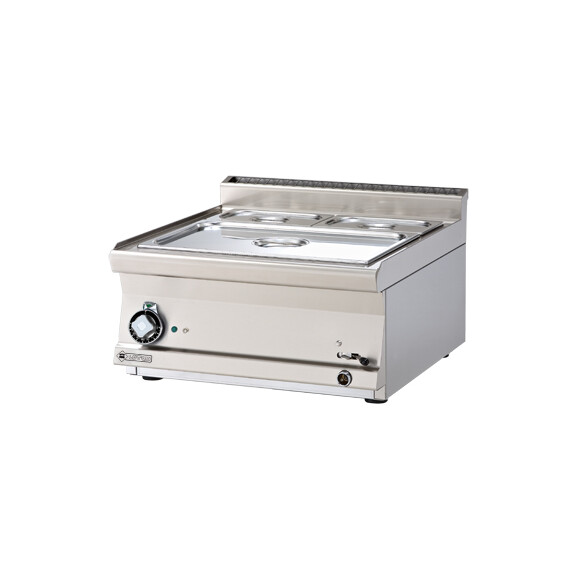 Bemar wodny elektryczny GN 1/1 +  2x GN 1/4 150 mm, 3,1 kW, 600x600x280 mm | RM GASTRO, BMT - 66 EM