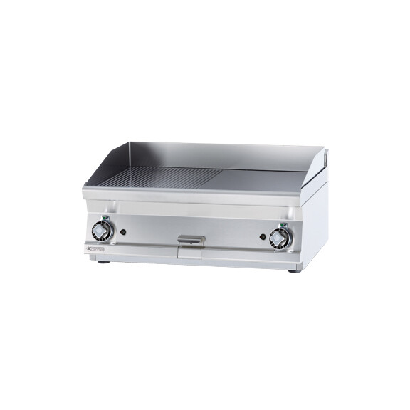 Płyta grillowa gazowa 6+6 kW, płyta gładka 795x450 mm, 800x600x280 mm | RM GASTRO, FTLT - 68 G