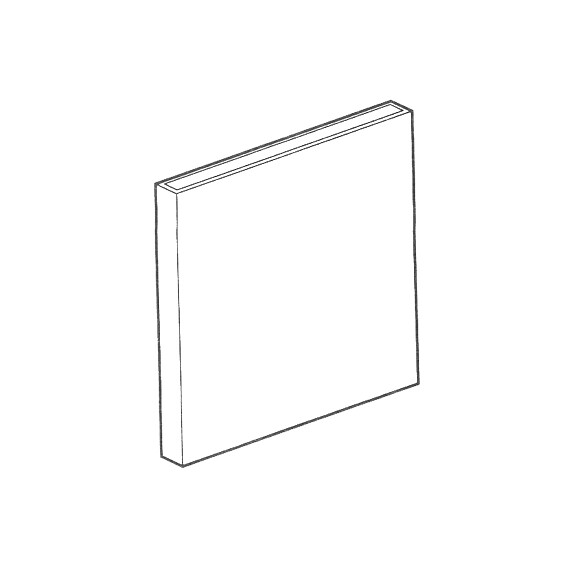 Nadstawka kominka 800x70x920 mm | RM GASTRO, M - 800